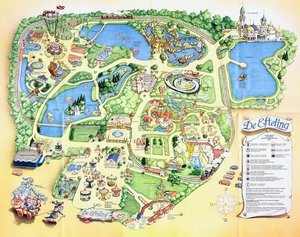 Plaatjes Efteling Efteling Park Plattegrond