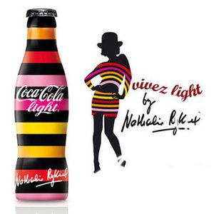 Fles Plaatjes Coca Cola Light