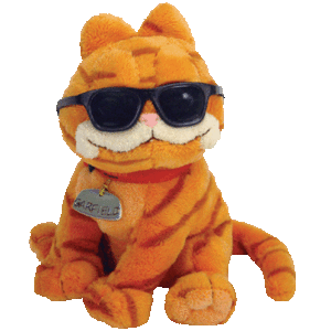 Garfield Plaatjes Garfield Knuffel Coole Bril