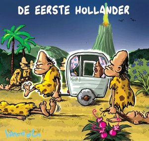 Plaatjes Geinplaatjes Prehistorie Cartoon Eerste Hollander