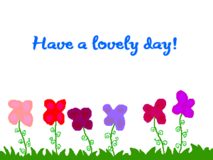 Plaatjes Have a nice day 
