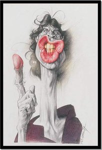 Plaatjes Karikaturen Mick Jagger Karikatuur