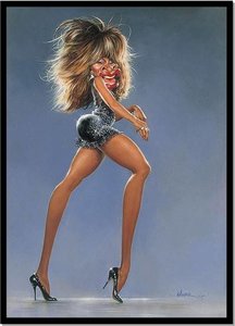 Plaatjes Karikaturen Tina Turner Karikatuur