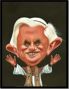 Plaatjes Karikaturen Paus Benedikt Xvi Karikatuur