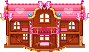 Plaatjes Kawaii huizen en kastelen 