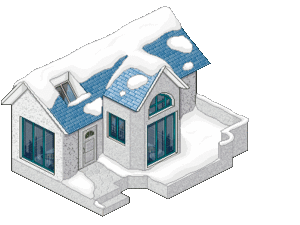 Plaatjes Kawaii huizen en kastelen 