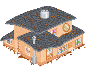 Plaatjes Kawaii huizen en kastelen 