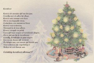 Plaatjes Kerst gedichten Deze Kaart Heb Ik Dit Jaar Gemaakt En Verstuurd