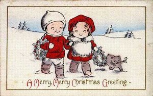 Plaatjes Kerst nostalgie 