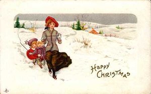 Plaatjes Kerst nostalgie 