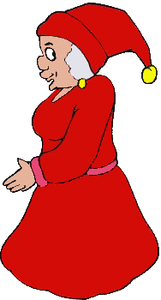 Plaatjes Kerst vrouwen 