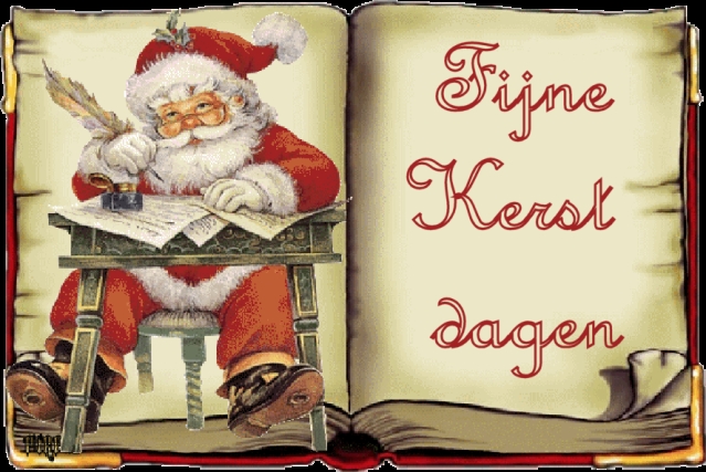 Plaatjes Kerstgastenboek 