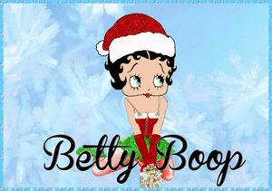 Plaatjes Kerstkaarten Kerstkaart Betty Boop