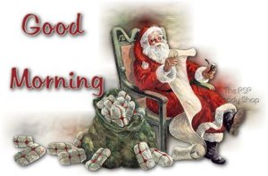 Kerstmannen Plaatjes Kerstman Good Morning