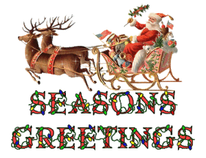 Kerstmannen Plaatjes Arreslee Seasons Greetings