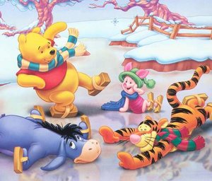 Plaatjes Kerstmet disney Kerst Disney Winnie De Pooh