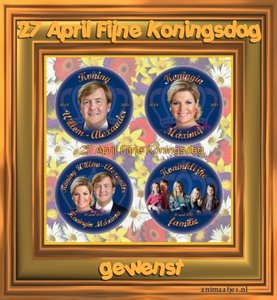 Plaatjes Koningsdag Fijne Koningsdag Gewenst 27 April