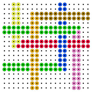 Plaatjes Kralenplank artestiek 