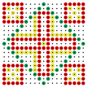 Plaatjes Kralenplank artestiek 
