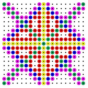 Plaatjes Kralenplank artestiek 