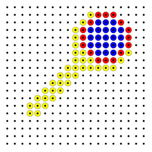 Plaatjes Kralenplank baby Rammelaar