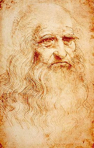 Plaatjes Leonardo da vinci Leonardo Da Vinci Zelfportret Getekend