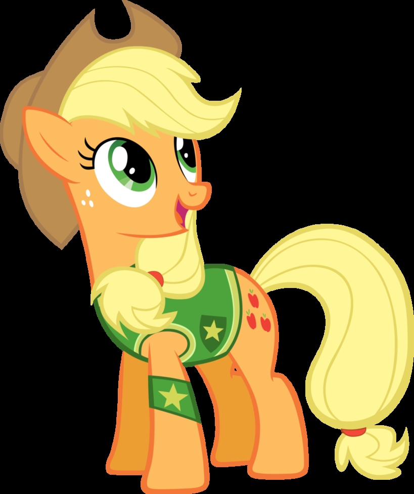 Plaatjes My little pony Applejack Winter Schoonmaak