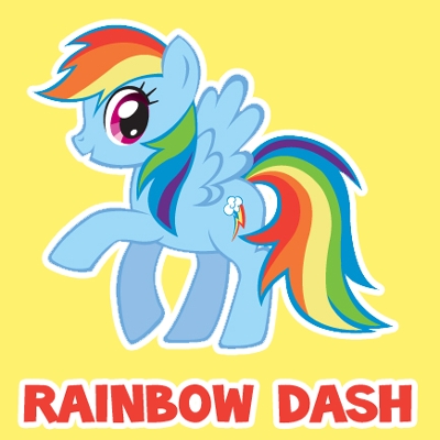 Plaatjes My little pony Rainbow Dash