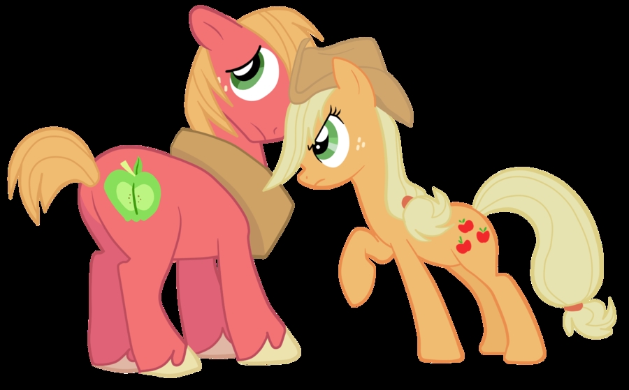 Plaatjes My little pony Big Macintosh En Applejack My Little Pony