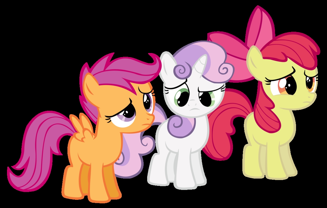 Plaatjes My little pony Scootaloo Sweetie Belle En Appleboom De Cutie Mark Crusaders