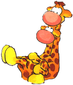 Plaatjes Olaf 2 Giraffe Knuffelen