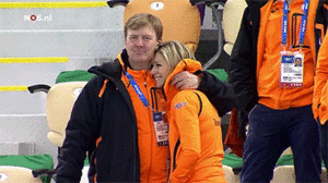 Plaatjes Olympische spelen 2014 Willem Alexander En Maxima In Sochi Bij Het Schaatsen
