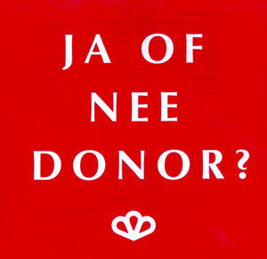 Plaatjes Orgaan donatie Ja Of Nee Donor