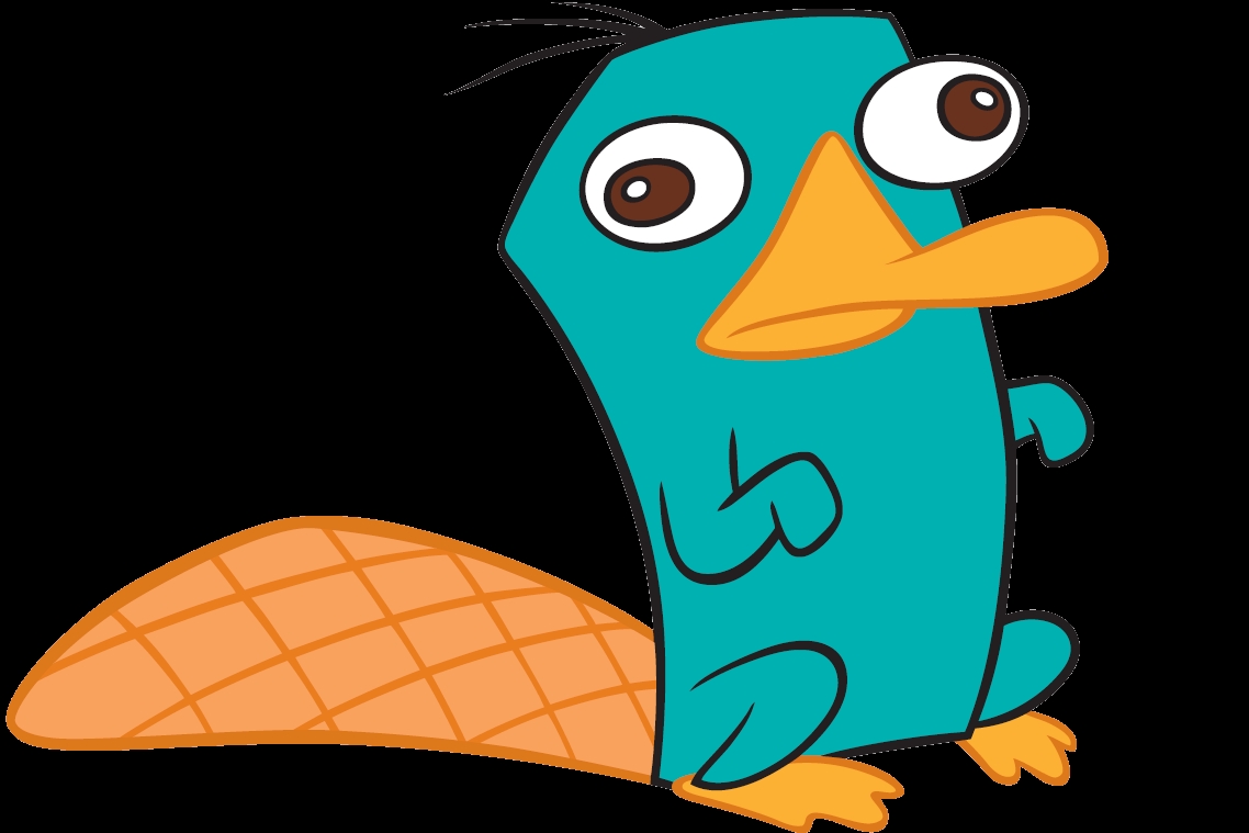 Plaatjes Perry het vogelbekdier 