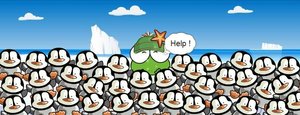 Pinguins Plaatjes Heleboel Pinguins En Een Kikker