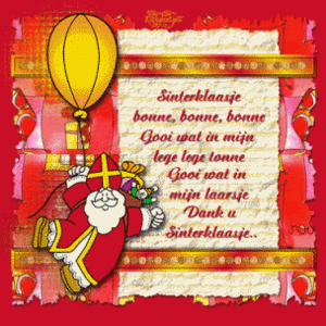 Plaatjes Sinterklaas teksten Sinterklaasje Bonne Bonne Bonne Sinterklaas