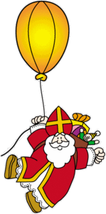 Sinterklaas Plaatjes Sinterklaas Hangt Aan Ballon