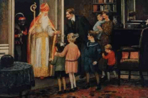 Sinterklaas Plaatjes Sint Komt Op Bezoek