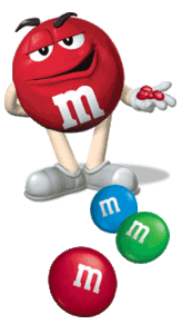 Plaatjes Smarties Rode M&m