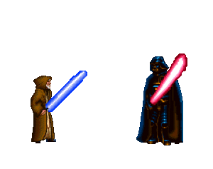 Plaatjes Starwars Lightsaber Duel Tussen Obiwan En Darth Vader