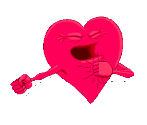 Valentijn Plaatjes Roze Hart Met Gezicht