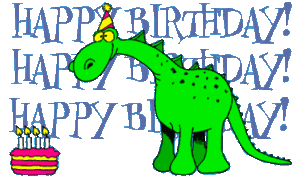 Verjaardag Plaatjes Dinosaurus Happy Birthday