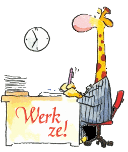 Plaatjes Werken Kantoor Werkze Giraffe