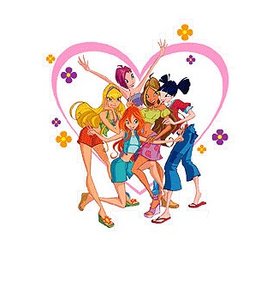 Winx Plaatjes Winx Club Groep Hartje