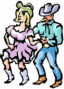 Sport plaatjes Country dance 