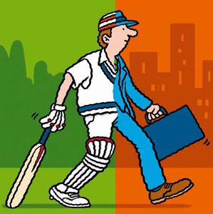 Sport plaatjes Cricket 