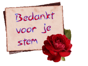 Bedankt Tekst plaatjes Bedankt Voor Je Stem