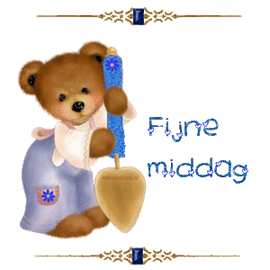 Tekst plaatjes Fijne middag 