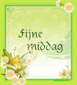 Tekst plaatjes Fijne middag 