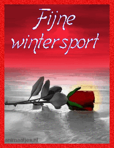 Tekst plaatjes Fijne wintersport 